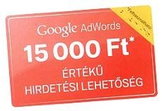 Adwords kupon 15.000 Ft értékben
