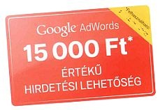 Adwords kupon 15.000 Ft értékben